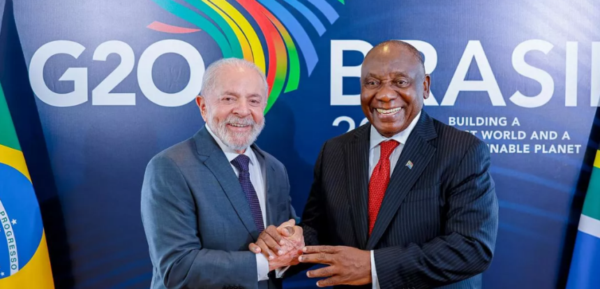Lula se reúne com presidente da África do Sul Lula se reúne com presidente da África do Sul