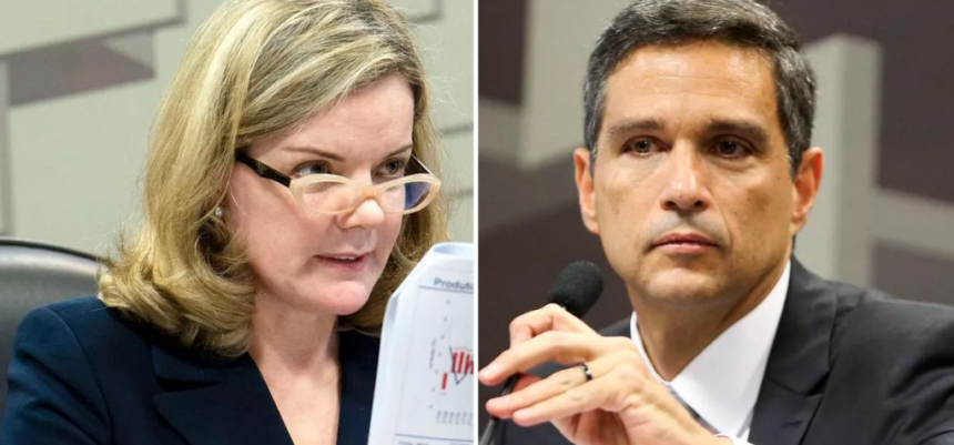 Gleisi critica inação do BC para conter disparada do dólar: ‘crime contra o país’