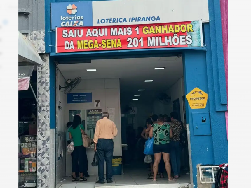 Ganhador de R0 milhões da Mega Sena morre 24 dias após retirar prêmio