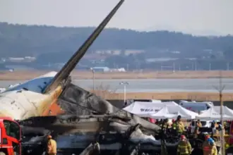 Acidente com boeing 737-800 deixa 176 mortos na Coreia do Sul Acidente com boeing 737-800 deixa 176 mortos na Coreia do Sul