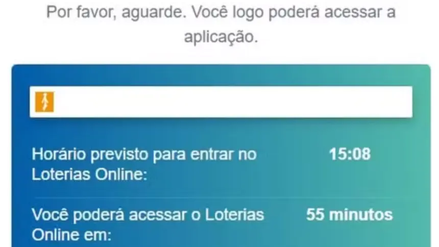 Às vésperas da Mega da Virada, existe fila de espera até no site das Loterias Caixa Às vésperas da Mega da Virada, existe fila de espera até no site das Loterias Caixa