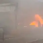 Avião de pequeno porte cai no centro de Gramado deixando vários mortos