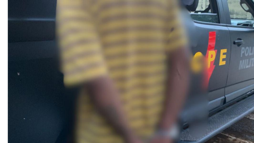 Foragido da Justiça pelo crime de roubo é recapturado no leste de Goianésia Foragido da Justiça pelo crime de roubo é recapturado no leste de Goianésia