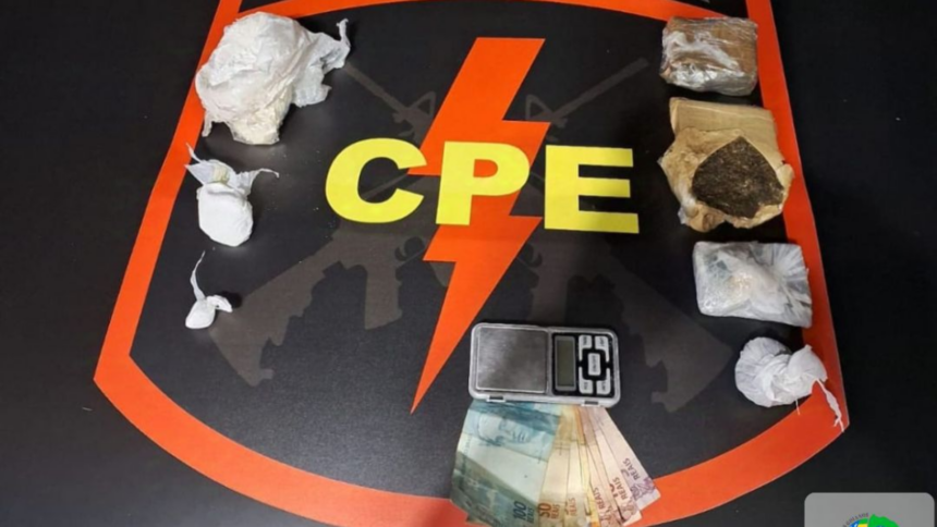 Homem é preso por tráfico de drogas no setor Vereda dos Buritis, em Goianésia