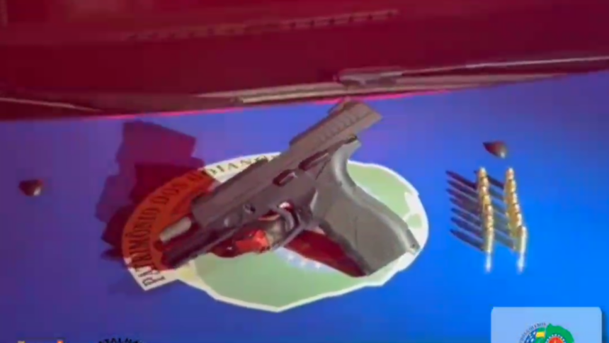 Homem é preso com pistola 380 em bar na região norte de Goianésia