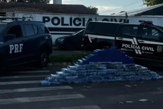 Carregamento de droga é apreendido pela polícia com nota fiscal de móveis planejados Carregamento de droga é apreendido pela polícia com nota fiscal de móveis planejados