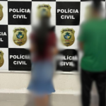 Casal é preso em flagrante suspeito de furtar cartão e realizar compras no comércio de Goianésia Casal é preso em flagrante suspeito de furtar cartão e realizar compras no comércio de Goianésia