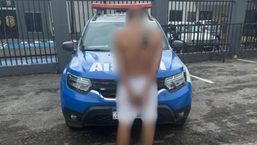 Homem é preso após agredir violentamente e ameaçar companheira no Bairro Muniz Falcão