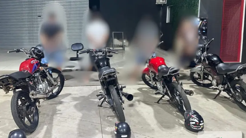 Operação combate evento clandestino em Goianésia e apreende motocicletas