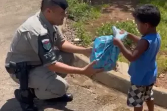 Solidariedade na Pista: Polícia Rodoviária realiza Natal Solidário em Goianésia
