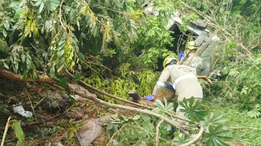 Urgente: Motorista de caminhão morre em grave acidente na GO-080, próximo à Jalles
