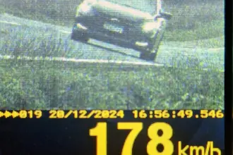 Veículos são flagrados a quase 200km/h na BR-153 durante Operação Natal Veículos são flagrados a quase 200km/h na BR-153 durante Operação Natal