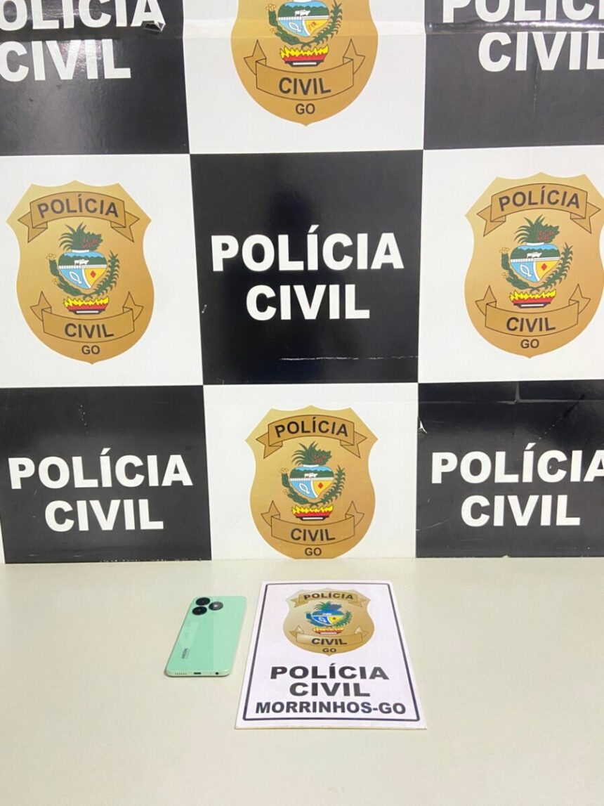 PCGO recupera celular furtado e prende receptador, em Morrinhos