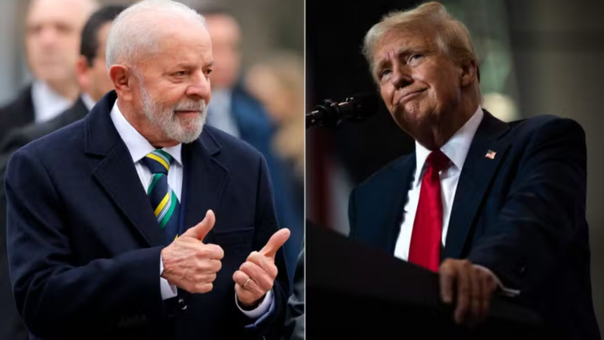 Lula comenta telefonema com Trump e nega interesse em aliança política