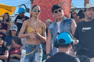 Michele Andrade e Grafith celebram Mãe Luiza com clipe de “Vai no Trem”