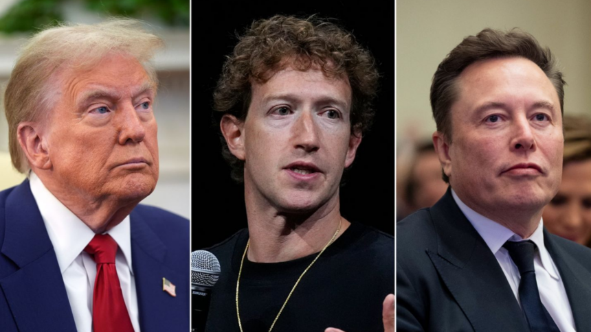 Musk, Bezos e Zuckerberg confirmados na posse de Trump: impacto político e empresarial Musk, Bezos e Zuckerberg confirmados na posse de Trump: impacto político e empresarial