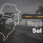 PREVISÃO DO TEMPO: Sul com previsão de chuva para o sábado PREVISÃO DO TEMPO: Sul com previsão de chuva para o sábado
