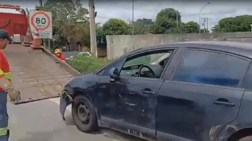 Bancário com Transtorno Mental é Resgatado pela PRF na BR-153 Bancário com Transtorno Mental é Resgatado pela PRF na BR-153