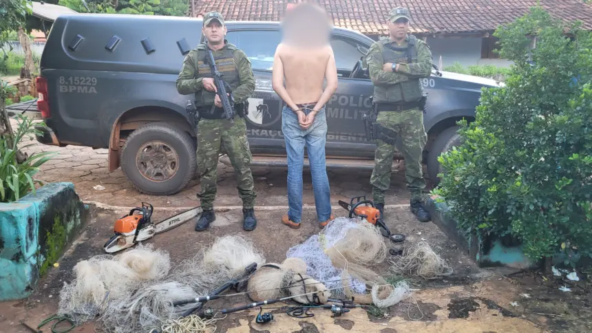 Batalhão Ambiental intensifica combate a crimes ambientais em Goiás durante “Operação Predador IV” Batalhão Ambiental intensifica combate a crimes ambientais em Goiás durante “Operação Predador IV”
