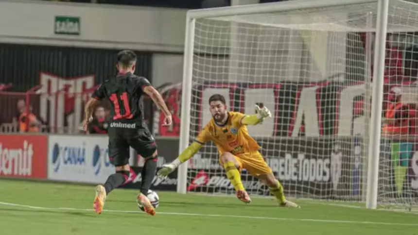 Em jogo sonso, Goianésia empata com Atlético em Goiânia e segue luta contra rebaixamento Em jogo sonso, Goianésia empata com Atlético em Goiânia e segue luta contra rebaixamento