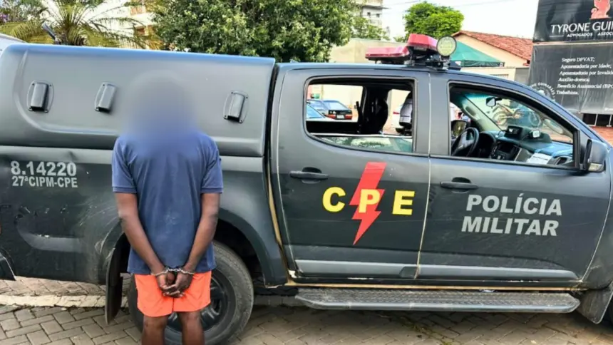 Foragido da Justiça pelos crimes de homicídio, ocultação de cadáver e roubo é capturado pela CPE