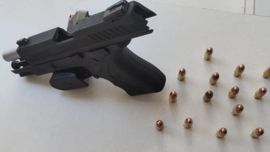 Homem é preso em Goianésia por ameaça e posse irregular de arma de fogo