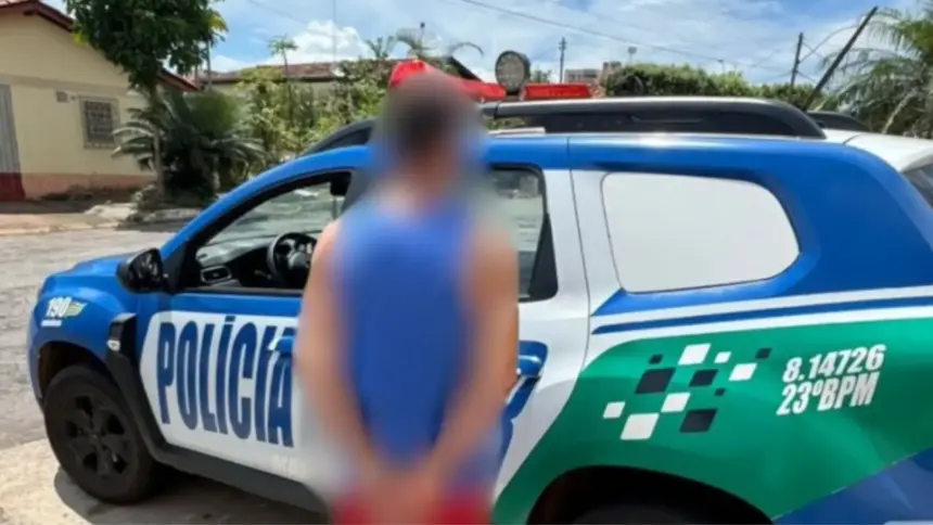 Polícia Militar localiza e prende foragido da justiça no Bairro Nova Aurora