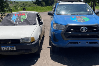 Polícia Rodoviária de Goianésia recupera veículo com registro de furto/roubo Polícia Rodoviária de Goianésia recupera veículo com registro de furto/roubo