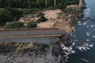 Sobe para 14 o número de mortes após queda de ponte no Rio Tocantins