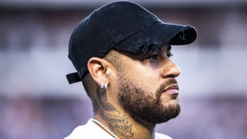 Neymar marca golaço em treino do Santos e empolga torcedores Neymar marca golaço em treino do Santos e empolga torcedores