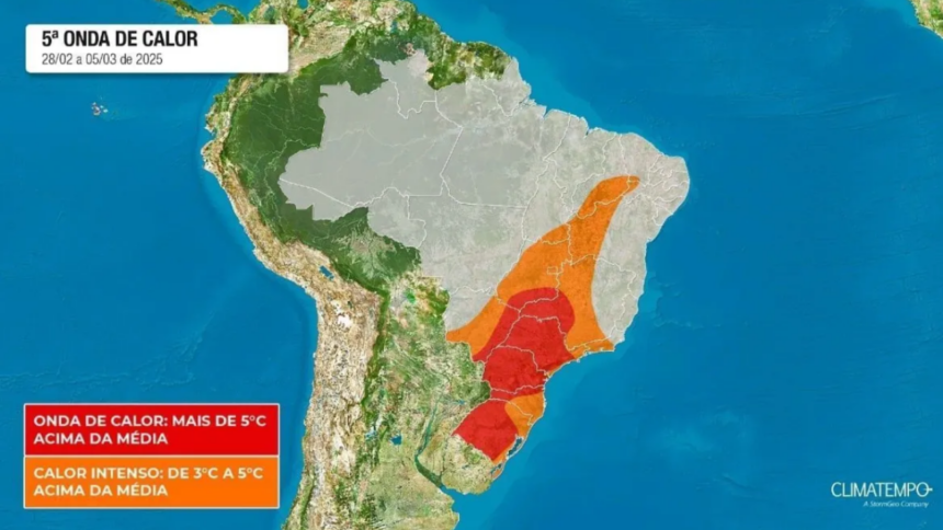 Nova onda de calor no Brasil: veja os estados mais afetados e como se proteger Nova onda de calor no Brasil: veja os estados mais afetados e como se proteger