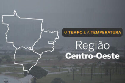PREVISÃO DO TEMPO: Centro-Oeste contará com chuva forte no norte de Mato Grosso