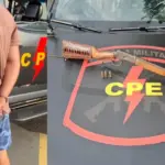CPE Goianésia prende suspeito de comercializar armas de fogo em Jaraguá