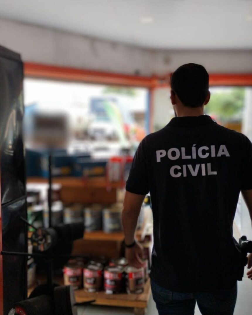 PCGO e ANP fiscalizam venda de óleos automotivos e interditam posto de combustível em Goiânia PCGO e ANP fiscalizam venda de óleos automotivos e interditam posto de combustível em Goiânia