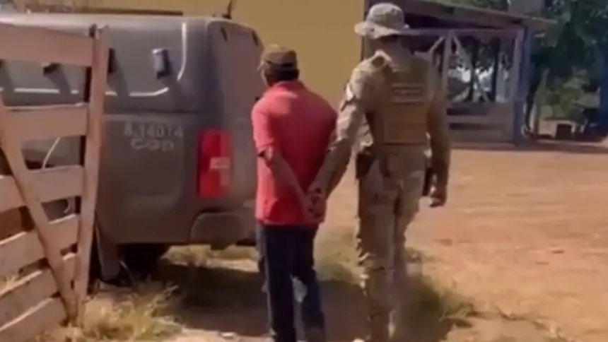 Foragido por estupro de crianças é capturado em operação da PF, COD e CPE Goianésia