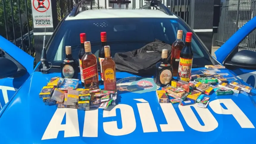 Furto qualificado em bar de Jaraguá: menores são apreendidos e mercadorias recuperadas