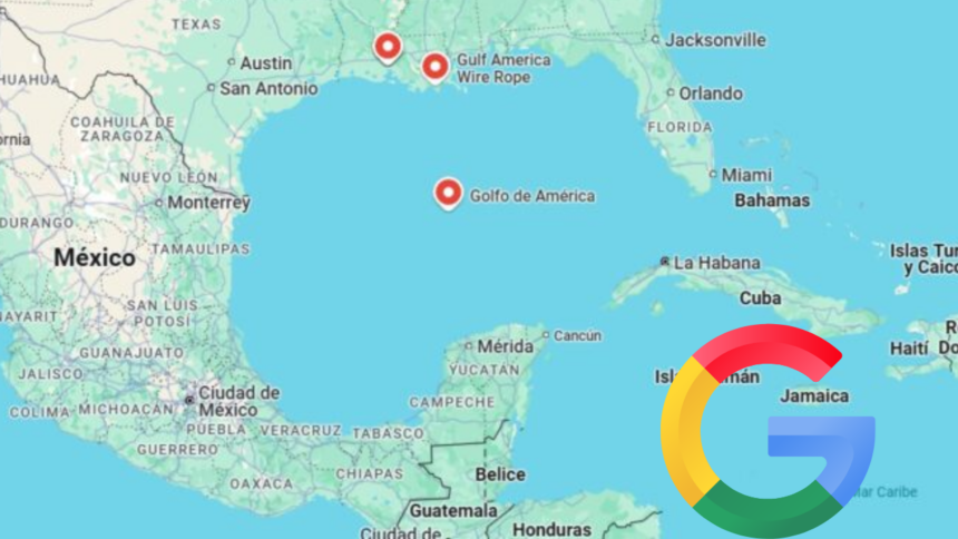 Google Maps Renomeia Golfo do México para ‘Golfo da América’ e Gera Polêmica Internacional Google Maps Renomeia Golfo do México para ‘Golfo da América’ e Gera Polêmica Internacional