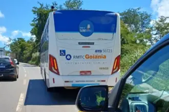 Homem é preso após ameaçar passageiros com faca em ônibus na BR-153