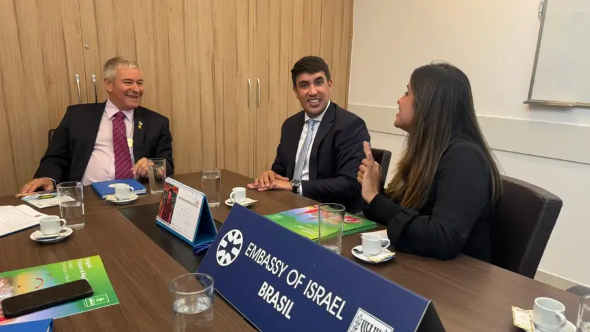 Jaraguá amplia fronteiras: Paulo Vitor busca parceria com Israel para transformar o município em potência agrícola