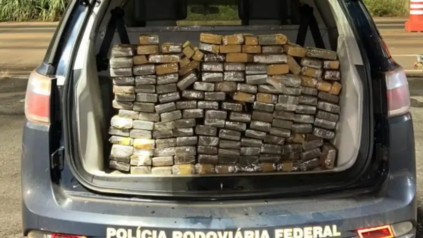 Prisões e apreensões de drogas em rodovias federais goianas preocupam a PRF