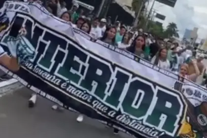 Torcida Organizada do Goiás é impedida de fazer caminhada neste domingo em Goianésia