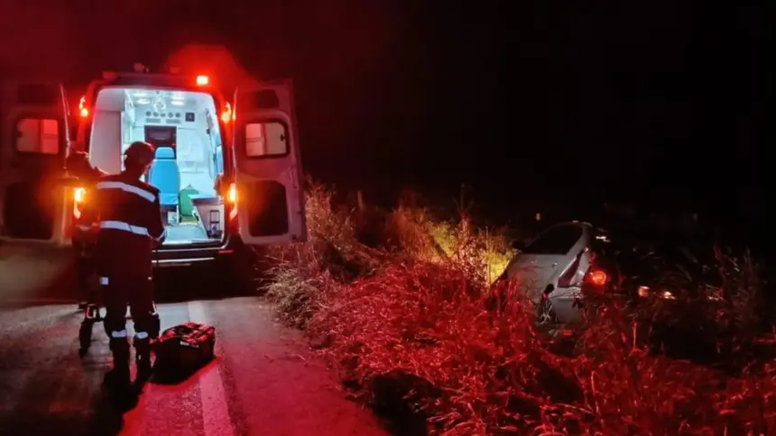 Urgente: Homem morre durante capotamento na GO-438 entre Goianésia e Santa Rita Urgente: Homem morre durante capotamento na GO-438 entre Goianésia e Santa Rita