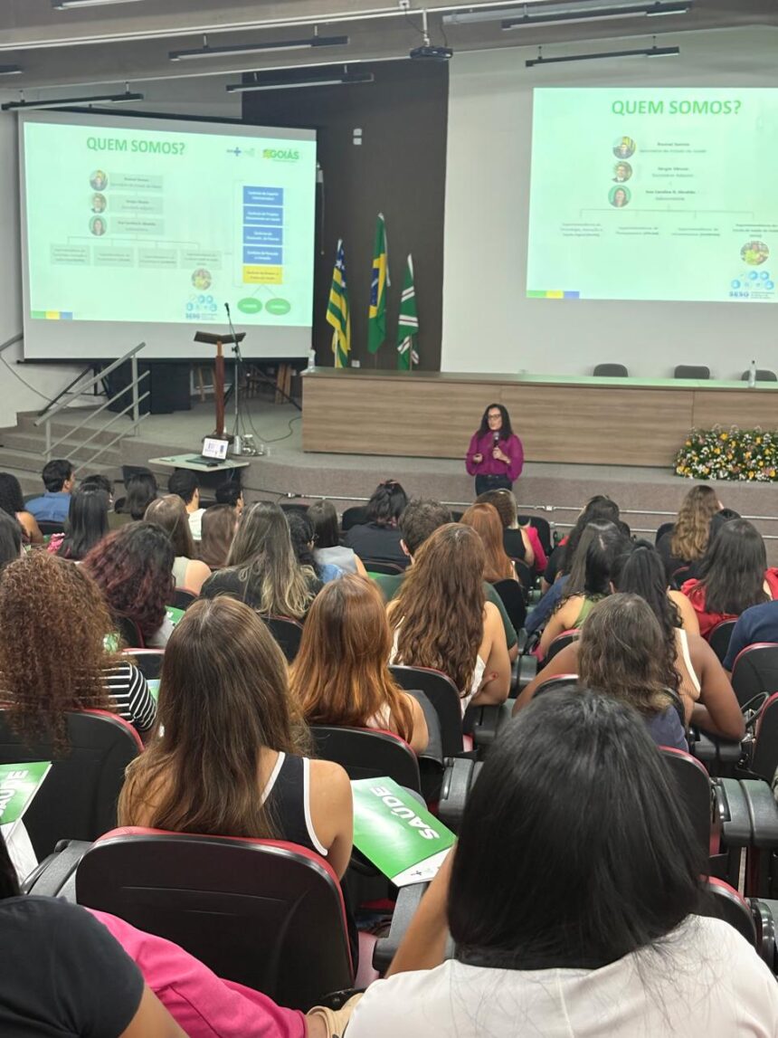 Escola de Saúde de Goiás realiza acolhimento de novos residentes da SES-GO Escola de Saúde de Goiás realiza acolhimento de novos residentes da SES-GO