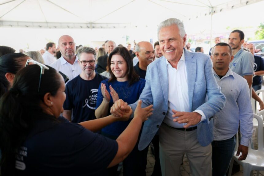 Caiado defende a realização de exames preventivos durante a abertura do Mutirão de Colonoscopia, na cidade de Goiás Caiado defende a realização de exames preventivos durante a abertura do Mutirão de Colonoscopia, na cidade de Goiás