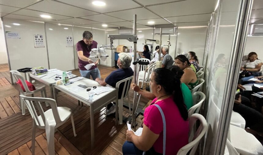 SES realiza mais de 500 atendimentos em um dia, no Goiás Social, em Inhumas SES realiza mais de 500 atendimentos em um dia, no Goiás Social, em Inhumas