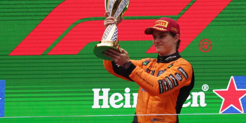 Fórmula 1: Piastri vence GP da China; Bortoleto termina em 14º Fórmula 1: Piastri vence GP da China; Bortoleto termina em 14º