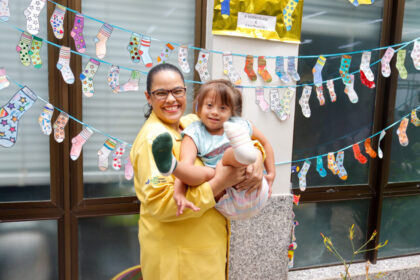 Crer celebra evolução das crianças na unidade,