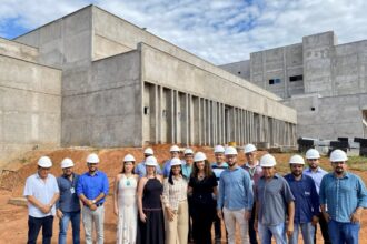 Goinfra visita obras de reforma e ampliação do novo complexo hospitalar de Formosa