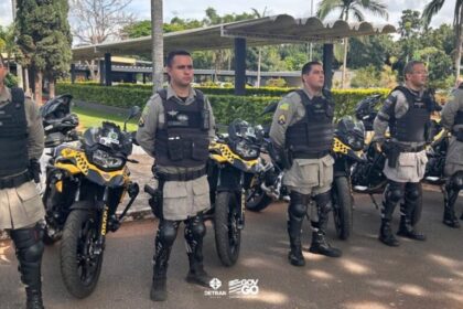 Novas motocicletas intensificam fiscalização de trânsito na capital