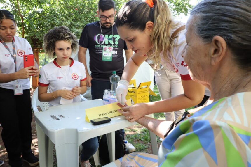 SES realiza Circuito Saúde de Avaliação Renal em parque da capital SES realiza Circuito Saúde de Avaliação Renal em parque da capital